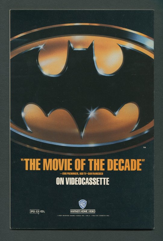 Swamp Thing #91  (2nd Series) 9.4 NM  January 1990