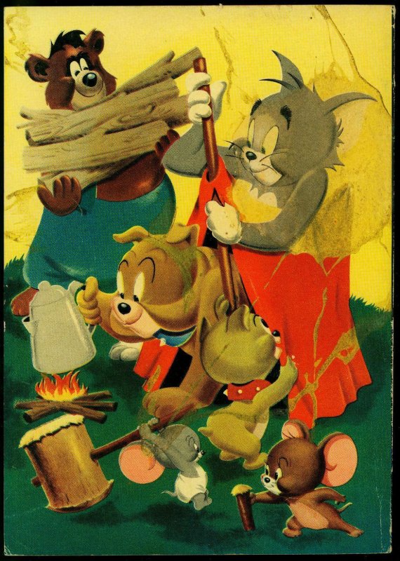 Tom & Jerry's Summer Fun #2 1955- Dell Giant Comics- VG/FN