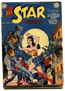 All Star Comics #46 1949 Wonder Woman cover-DC Comic VG-