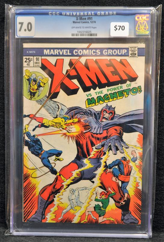 X-Men #91 CGC 7.0