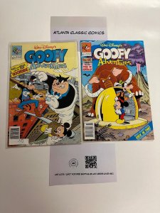 2 Goofy Adventures Walt Disney Comics # 4 17  Mickey Mouse Donald Duck 121 CT6