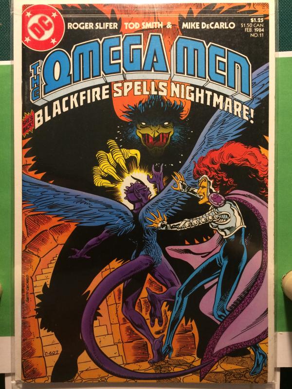 The Omega Men #11 Blackfire spells nightmare!