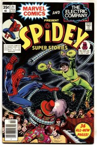 Spidey Super Stories #21--1977--Doctor Octopus--comic book--Marvel