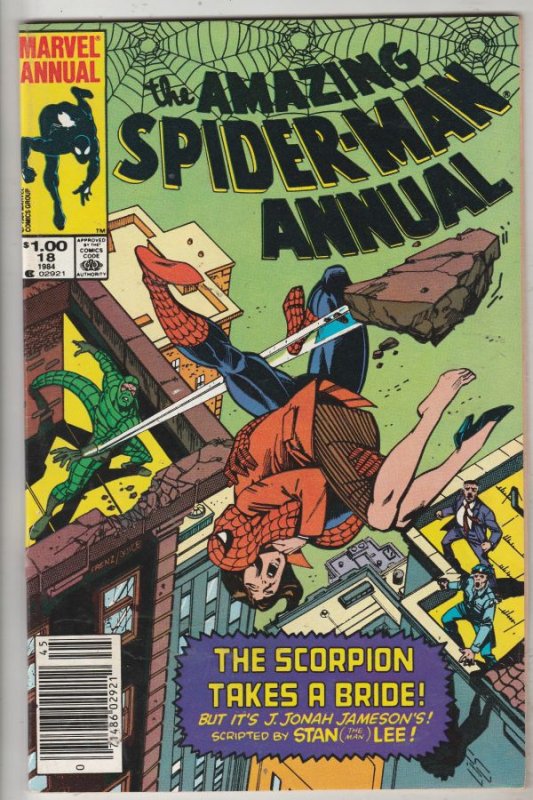 Amazing Spider-Man King-Size Annual #18 (Jan-84) NM- High-Grade Spider-Man