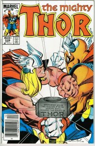 Thor #338 (1962) - 9.2 NM- *2nd Appearance Beta Ray Bill* Newsstand