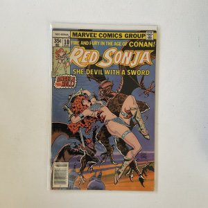 Red Sonja She-Devil With A Sword 10 Very Fine Vf 8.0 1978 Marvel