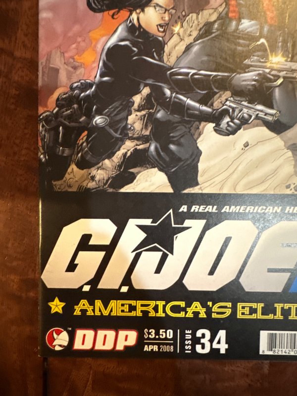 G.I. Joe: America's Elite #34 (2008)