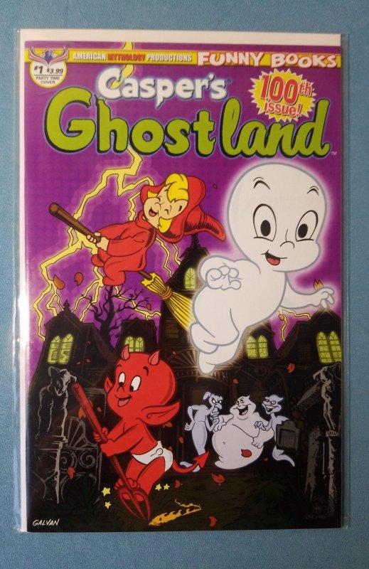 Casper's Ghostland #1 Cover B - Buz Hasson - Party Time Variant (2018) nm