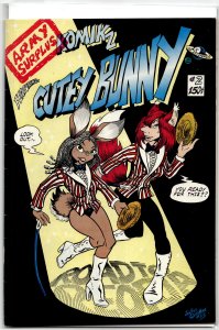 Army Surplus Komikz Featuring Cutey Bunny #2 (1983) Cutey Bunny