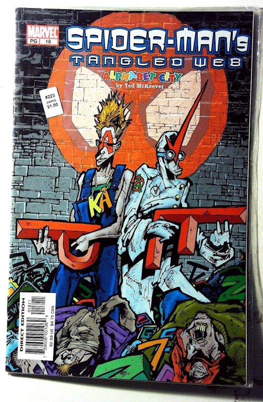 Spider-Man's Tangled Web #18 (2002) Marvel Comics 1st Print Comic Book