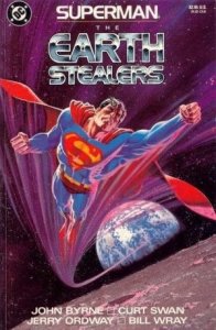 SUPERMAN: THE EARTH STEALERS JOHN BYRNE CURT SWAN NM