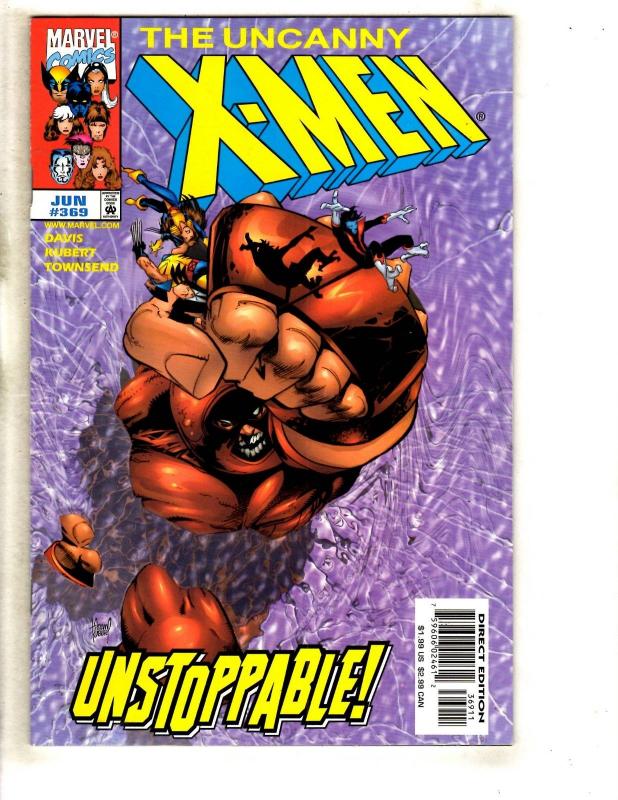 6 Uncanny X-Men Marvel Comic Books # 368 369 370 371 372 373 Wolverine CR55