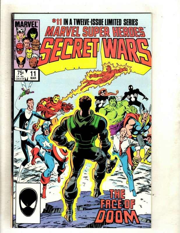 Secret Wars Complete Marvel Comics Series # 1 2 3 4 5 6 7 8 9 (NM) 10 11 12 HJ9