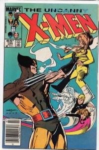 The Uncanny X-Men #195 Newsstand Edition (1985) X-Men