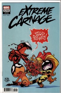 Extreme Carnage Alpha Young Cover (2021) Carnage