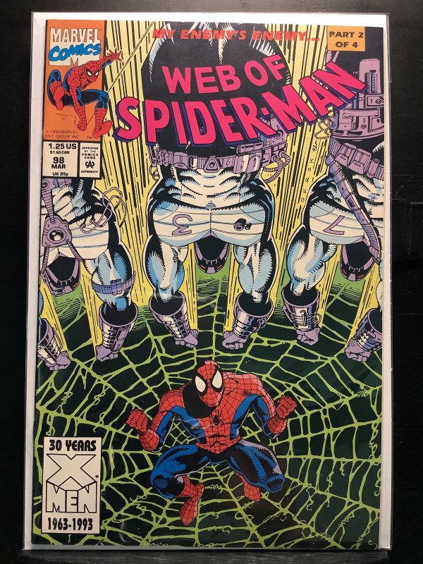 Web of Spider-Man #98 Direct Edition (1993)