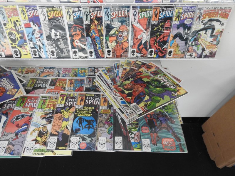 Spectacular Spider-Man #1-263 (missing #250-253) + Some Annuals! Avg. VF-