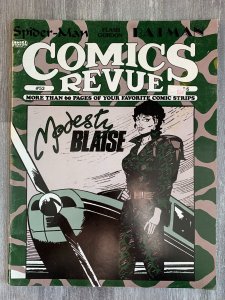 1990 COMICS REVUE Magazine #53 VG 4.0 Batman / Spider-Man / Modesty Blaise