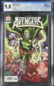 AVENGERS #19 MARVEL 2025 VARIANT TODD NAUCK VARIANT CGC 9.8 NM CUSTOM LABEL