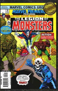 Marvel Milestones: Legion of Monsters, Spider-Man And Brother Voodoo #1 VF/NM ; 