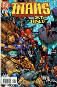 The Titans #4  (1999 v1) Cyborg Starfire NM