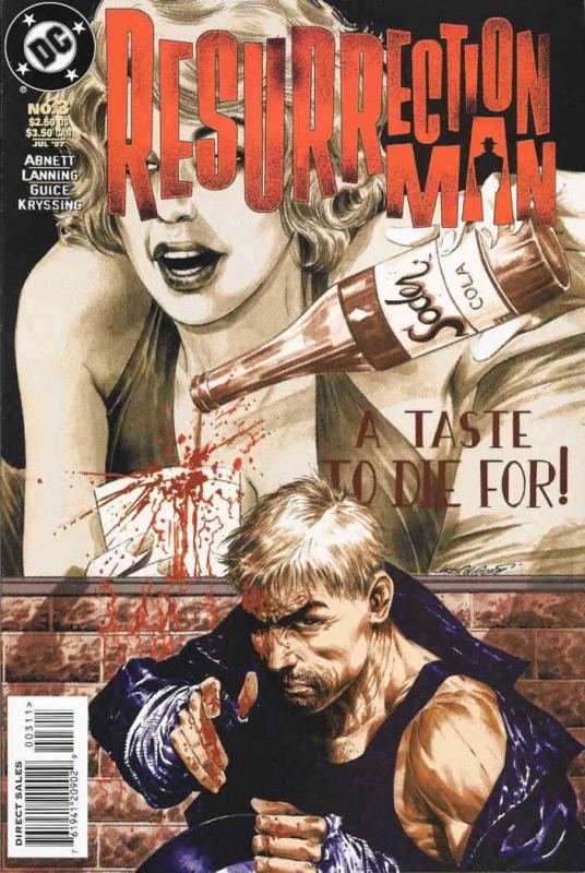 Resurrection Man #3 VF/NM; DC | save on shipping - details inside