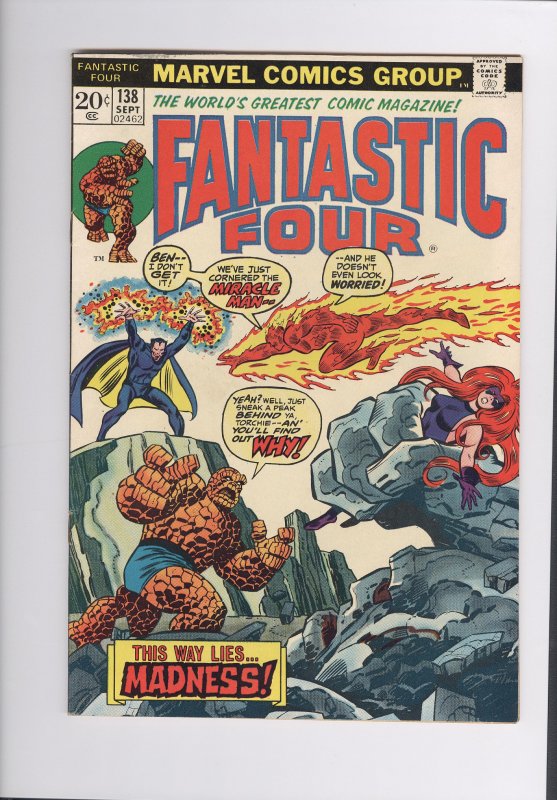 Fantastic Four #138