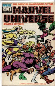 The Official Handbook of the Marvel Universe #1 (1985) Abomination