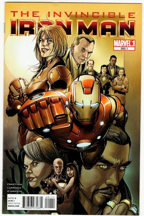 Invincible Iron Man #500.1 (VF-/VF) ID#MBX1