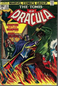 Tomb of Dracula #21 (Marvel, 1974) MVS Intact