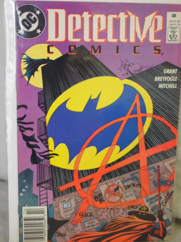 Detective  Comics 608 in F/VF  condition.Unread. 1989. 1st appearance of Anarky!