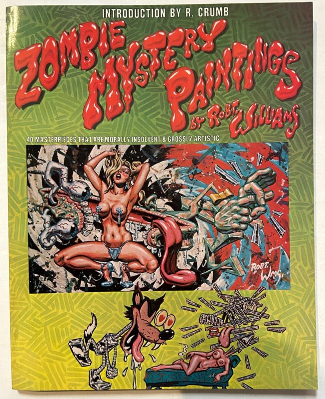 *Zombie Mystery Paintings by Robert Williams (1986, 1st) Scarce Blackthorne vf