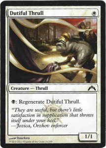 Magic the Gathering: Gatecrash - Dutiful Thrull