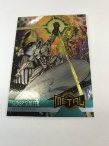 INFINITY G SILVER SURFER #133 card: Marvel Metal 1995 Fleer Chromium; NM/M, base