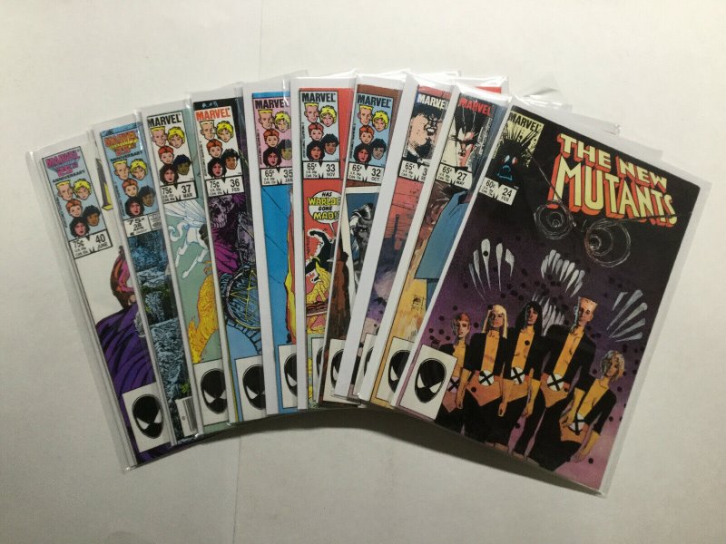 New Mutants 1-100 62 Issue Lot Run Set Very Fine/Near Mint Vf/Nm 9.0 Marvel