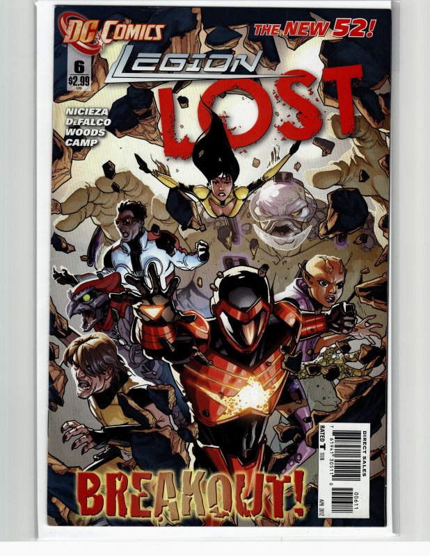Legion Lost #6 (2012) Legion of Super-Heroes