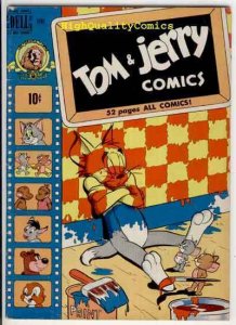 TOM & JERRY #71, VG/VG+, Wuff, 1950, Barney Bear, Droopy, Benny Burro