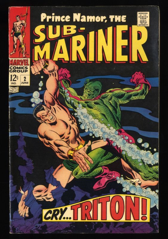 Sub-Mariner #2 FN+ 6.5