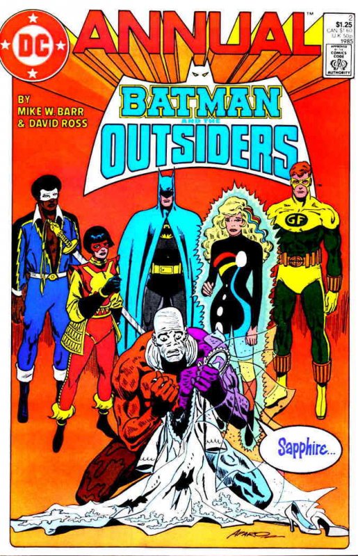 Batman and the Outsiders Annual #2 VF ; DC