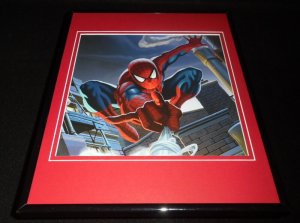 Amazing Spiderman Protecting the Night Framed 11x14 Photo Display
