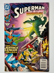 Superman #74 VF/NM (1992)