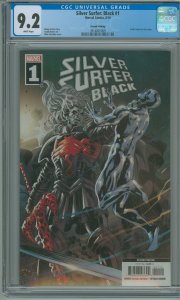 Silver Surfer: Black #1 Second Printing - Mike Deodato Spoiler Cover CGC 9.2!