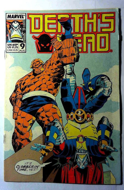 Death's Head #9 (1989) Marvel UK Comics Thing 1st Print Comic Book
