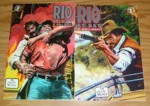 Rio At Bay #1-2 VF/NM complete series - doug wildey - dark horse comics western