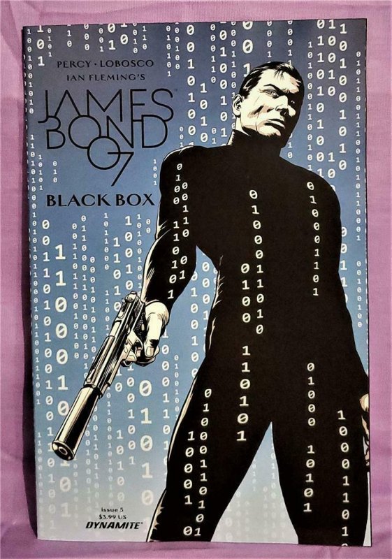 Benjamin Percy JAMES BOND 007 Black Box #5 Varaint Covers x 2 (Dynamite, 2017)!