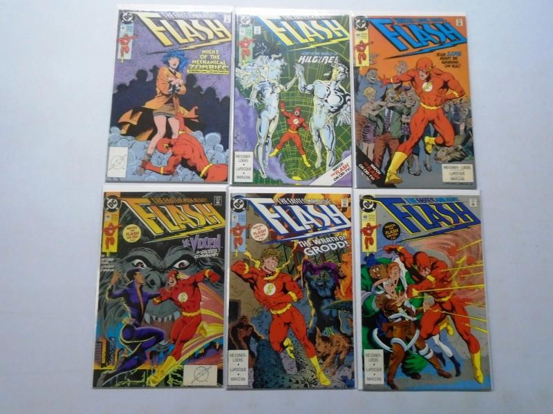 Flash Lot (2nd Series) From:#1-50, Average 8.0/VF, 46 Different (1987-1991)