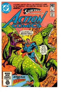 4 Action Comics DC Comic Books # 519 520 522 523 Superman Aquaman Atom JLA BH24