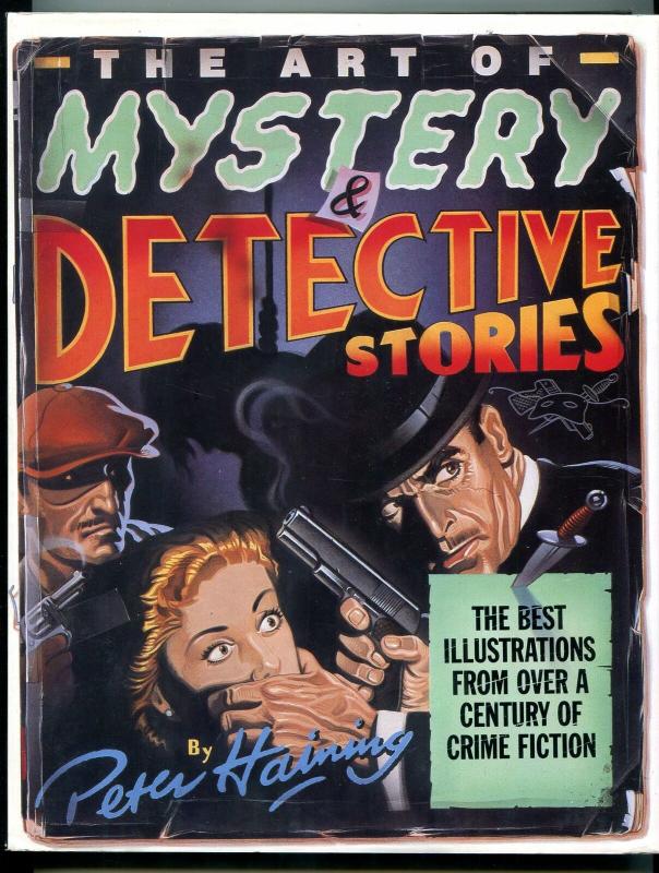 Art of Mystery and Detective Stories Hardcover pulp 1986