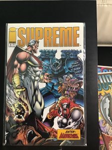 Supreme #3 Newsstand Cover (1992-1996) Image Comics
