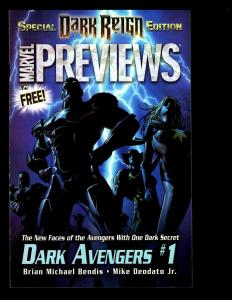 Lot Of 7 Marvel Comics Spotlight: Dark Reign New Nation # 1 Previews +MORE SM1